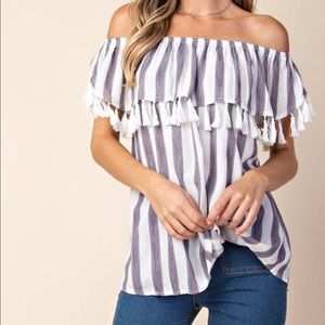 Off shoulder blouse